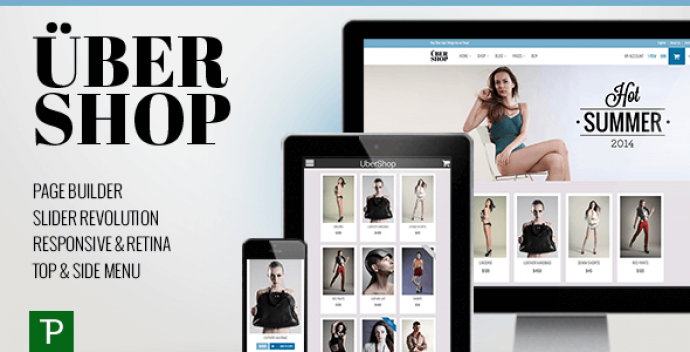  دانلود رایگان قالب و پلاگین فروشگاه ساز وردپرس UberShop v1.1.16