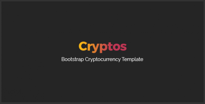 دانلود رایگان قالب html صرافی CRYPTOS v2.0.1