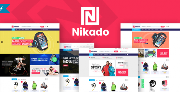 دانلود رایگان قالب وردپرس فروشگاهی  Nikado V1.0