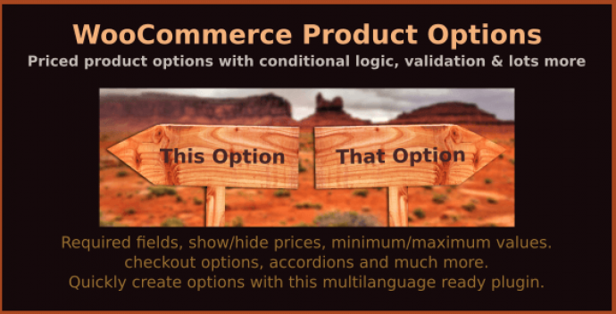 Product Options افزونه وردپرس گزینه های اضافی محصول
