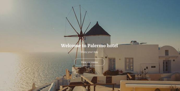 قالب html مسافرتی گردشگری و هتل با نام PALERMO پالرمو