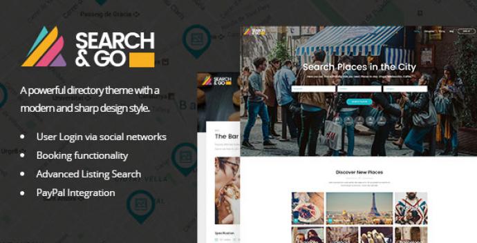 دانلود رایگان قالب وردپرس آگهی Search & Go 