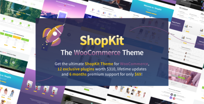 دانلود رایگان قالب فروشگاهی SHOPKIT V1.5.1