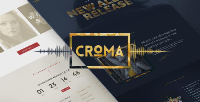 دانلود رایگان قالب وردپرس موزیک Croma