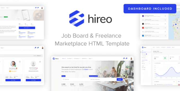 قالب html ثبت مشاغل و کسب و کار hiro + قالب مدیریت