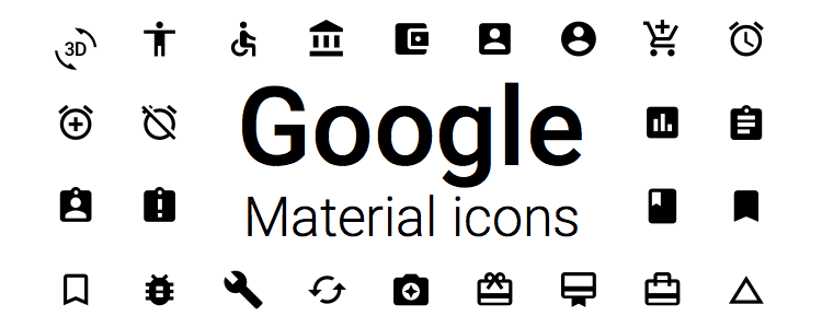 آیکون مواد Google