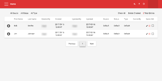 WP تماس جلو پایان