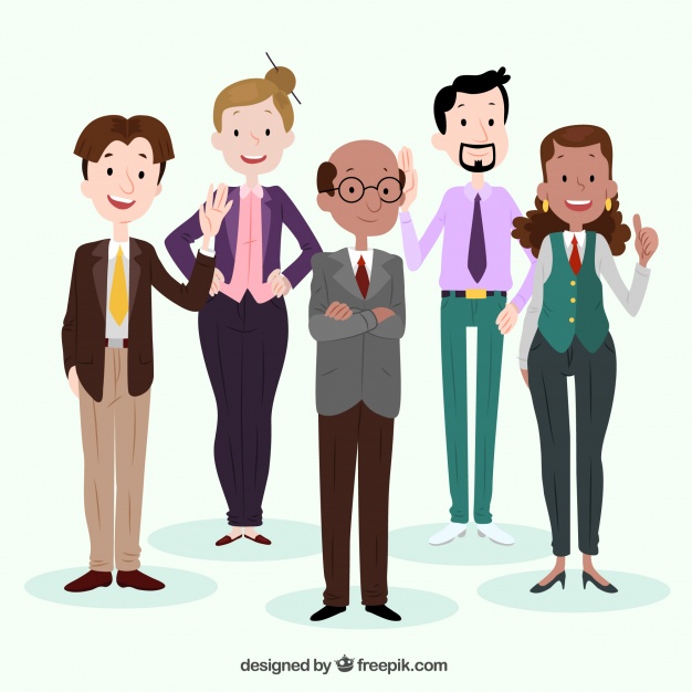 دانلود وکتور شخصیت های شرکتی
