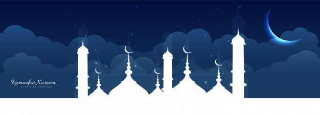 دانلود رایگان بنر رمضان مبارک بصورت وکتور