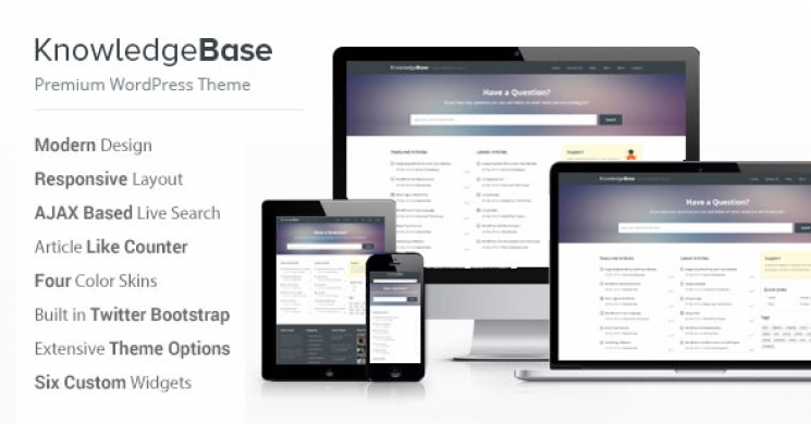 قالب پرسش و پاسخ و بانک اطلاعاتی Knowledge Base v1.5.3
