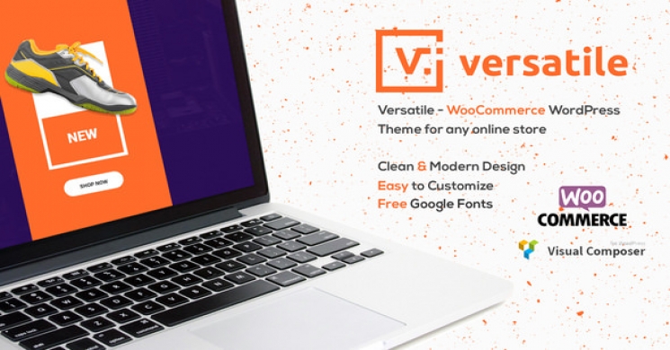 قالب وردپرس فروشگاهی چند منظوره Versatile v1.2