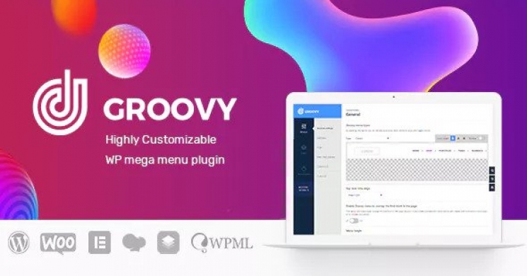 دانلود رایگان افزونه مگا منو Groovy Menu