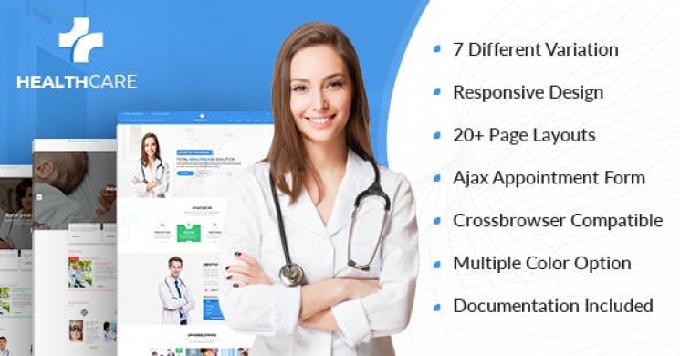 دانلود قالب HTML پزشکی و بیمارستان و کلینیک رایگان
