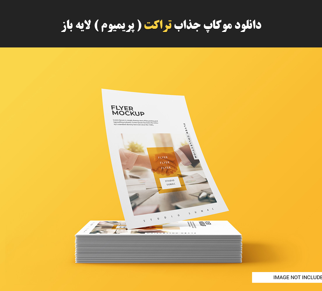 موکاپ تراکت خاص