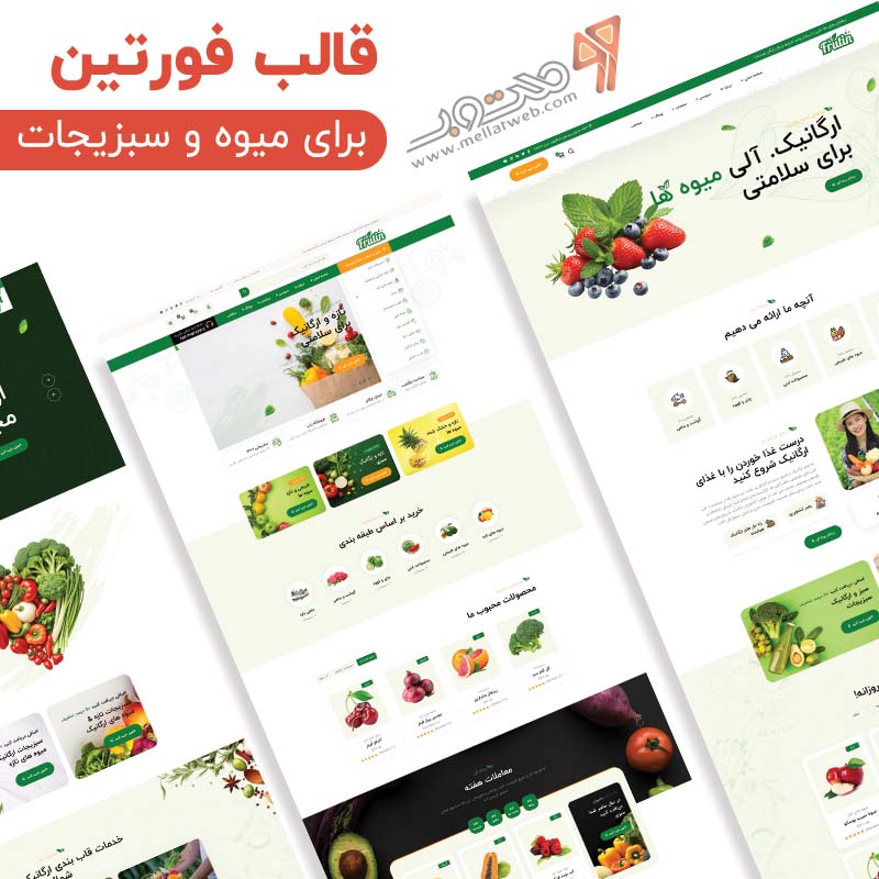 قالب html رایگان فورتین furtin میوه و سبزیجات قالب html رایگان فورتین furtin میوه و سبزیجات