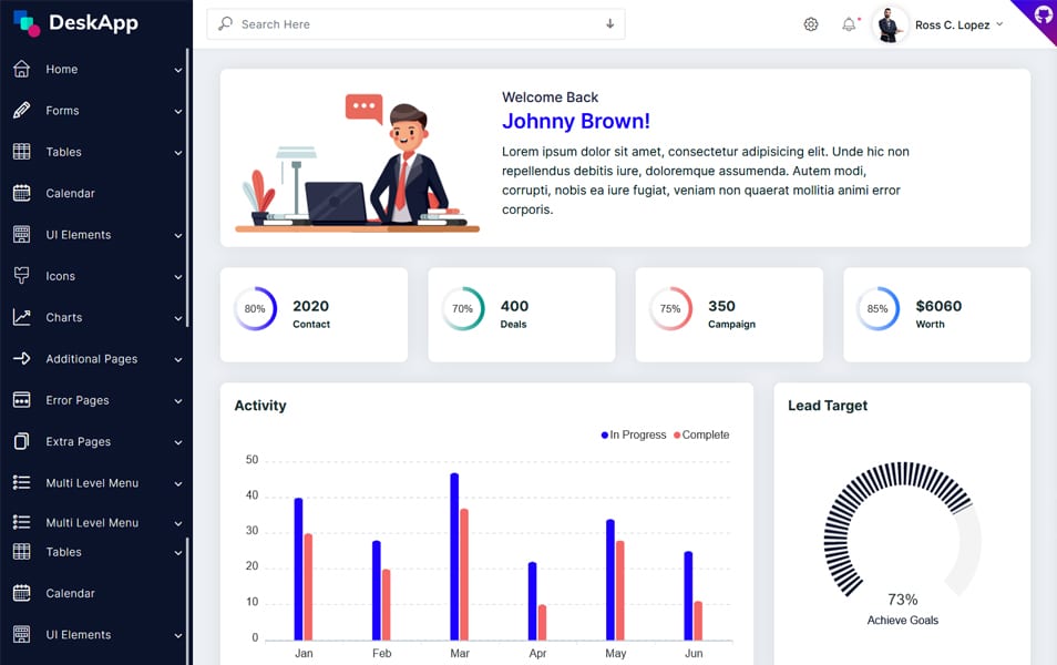 DeskApp Admin