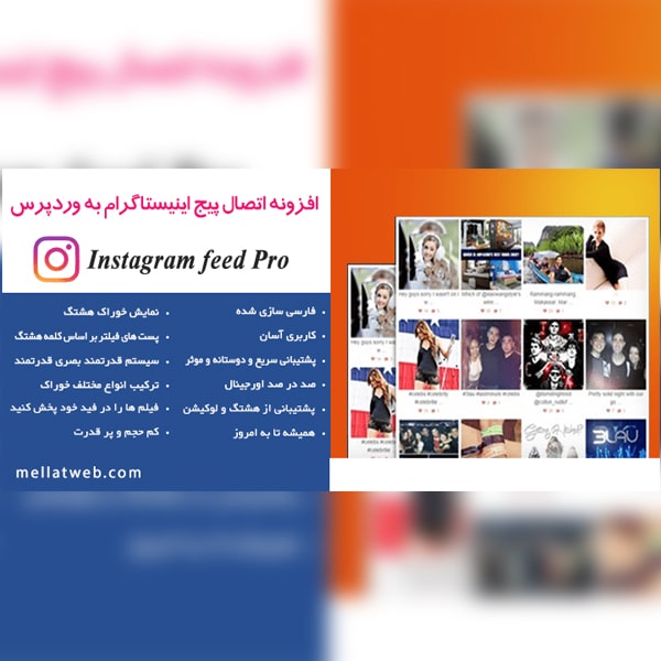 افزونه Instagram Feed Pro | اتصال صفحه اینستاگرام به وردپرس