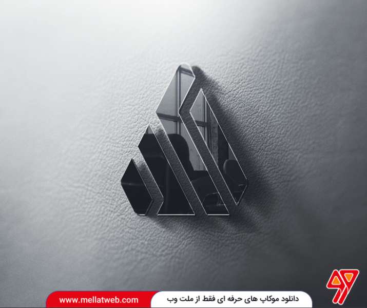 موکاپ لایه باز لوگو با فرمت psd طرح جدید