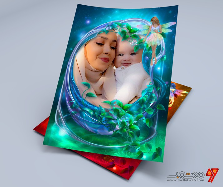 موکاپ قاب عکس عروسی شماره 3
