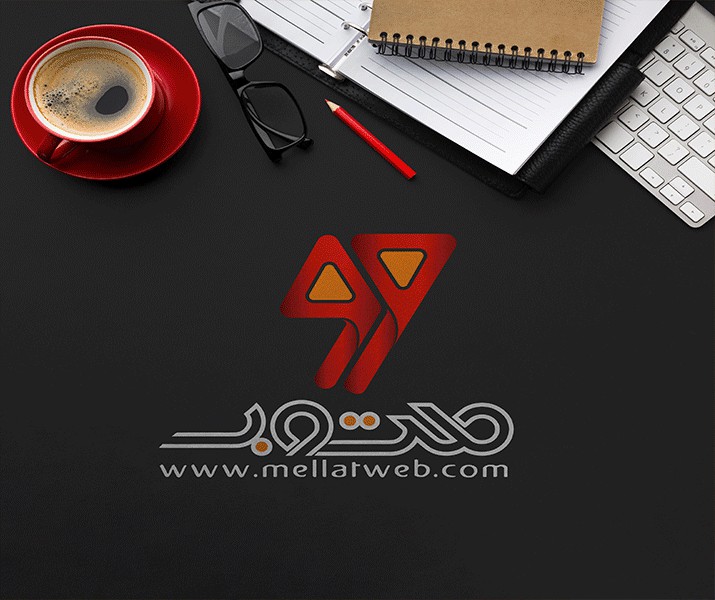 فال لایه باز موکاپ نمایش لوگو جذاب و اداری